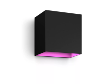 Philips Hue White and color ambiance 8719514466777 Resonate nástenné svietidlo LED 8W/590lm 2200-6500K+RGB IP44 čierna