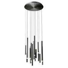 REDO 01-2060 MADISON závesné svietidlo D550mm LED 64W/4352lm 3000K čierna