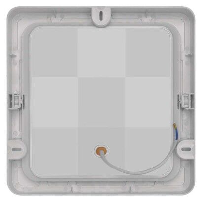 Emos ZM6452 LED RUBIC stropní/nástěnné přisazené klasické svítidlo čtverec 220 × 220 × 42 mm 24W 2400lm 4000K bíla