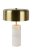 LUCIDE 34540/03/31 MIRASOL stolová lampa G9/3x7W biely mramor