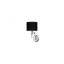 AZzardo AZ0501 DECOline IMPRESS BLACK WALL nástěnné svítidlo 1xE27 50W IP20 černá