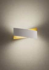 REDO 01-2380 XAVIER nástěnné svítidlo LED 17W/1123lm 3000K bílá, zlatá