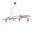 Závesné svietidlo Ideal lux 180922 DRIFTWOOD SP6 6xE27 60W čierna