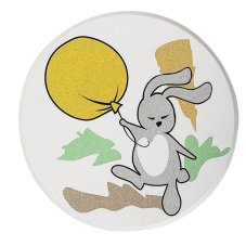 RABALUX 71100 Hopply nástenné svietidlo detské D120mm LED 9W/800lm 3000+4000+6500K biela, viacfarebná