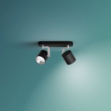 Philps 50672/30/P0 Byrl LED Spot 4,5W=800lm čierny 2200-2700K SceneSwitch