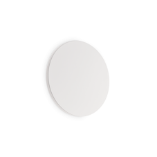 Nástenné svietidlo Ideal lux 195704 COVER AP1 ROUND SMALL BIANCO 1xLED 9W/943lm 3000K biela
