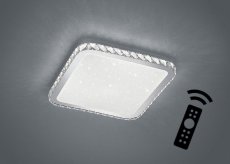 TRIO 677610106 Sapporo stropné svietidlo LED 1x30W 2100lm 3000 - 5500K s ovládačom, starlight efekt