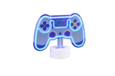 TRIO Reality R55911101 CONTROL dekoračná stolná lampička SMD LED V180mm 1,2W modrá, biela