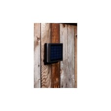 LUTEC 6943101012 MOZE exteriérové solárne nástenné svietidlo LED 8W 1000lm 4000K IP44 matná čierna so senzorom