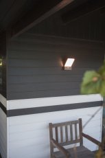5289001118 LUTEC PANO venkovní nástěnné LED svítidlo 17,5W 1300lm 3000-5000K s integrovaným CCT switchem tmavě šedá IP54
