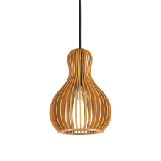 Závesné svietidlo Ideal lux 159867 CITRUS-3 SP1 1xE27 60W drevo
