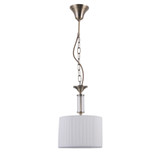 ITALUX PND-28343-1 Ferlena závesné svietidlo 1xE14 D240mm starožitná bronzová, biela