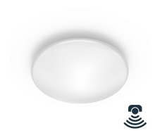 Philips Shan LED CL253 stropné svietidlo 260mm 12W/1250lm 4000K senzor pohybu