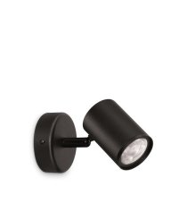 Philips WiZ Tunable white 8719514551817 IMAGEO bodové svietidlo 1xGU10 5W/350lm 2700-6500K čierna stmievateľné