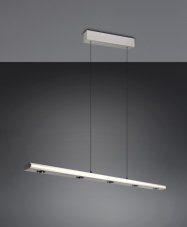 TRIO 353010107 GRAHAM závesné svietidlo SMD LED 7x4,5W/480lm, 10W/920lm 2300+3000+4000K nikel matný