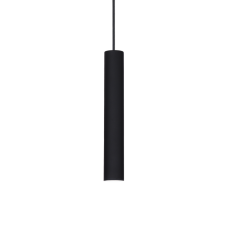 Závesné svietidlo Ideal lux 211466 TUBE SP1 SMALL NERO LED 9W/1200lm 3000K čierna
