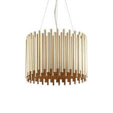 Závesné svietidlo Ideal lux 208817 PAN SP5 5xE27 60W zlato
