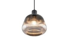 TRIO 362800132 TARIFA závesné svietidlo D220mm 1xE27 čierna matná