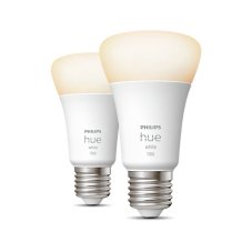 Philips HUE LED White žiarovka E27 A60 9,5W 1100lm 2700K stmievateľná BlueTooth 2-set