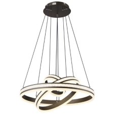 GLOBO 67314-70H GROUNI závesné svietidlo D600mm LED 70W/3510lm 2700-6000K titánová, biela, diaľkový ovládač