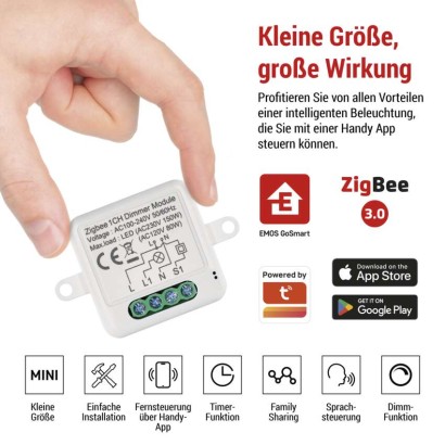 EMOS H5107 GoSmart modul stmívání 1-kanálový ZigBee