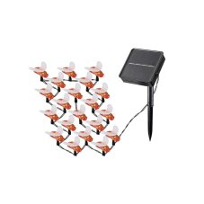 RABALUX 77002 Bobus solárne svietidlo dekoratívne - reťaz s včielkami LED 3800mm 0,06W/3lm 2700K IP44 súmrakový senzor