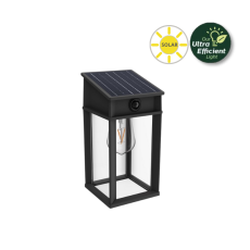 Philips 8720169361829 UltraEfficient Geri solárne nástenné svietidlo so senzorom LED 3,2W/500lm 2700K IP44 antracitová
