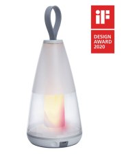 LUTEC CONNECTED 8500102331 PEPPER exteriérové stolné svietidlo LED 4,5W 200lm 2700-6500K+RGB IP54 biela