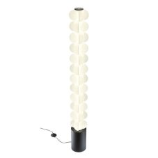 REDO 01-2691 JACO stojacia lampa V1530mm LED 52W/3350lm 3000K čierna, biela, 3 StepDIM