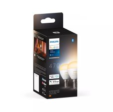 8719514491168 Philips Hue White Ambiance žiarovka LED E14 5,1W/470lm 2200-6500K P45 kvapka biela 2-set