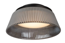 LUCIDE 25115/35/65 VIXI stropné svietidlo D350mm LED 17,6W/1250lm 2900K čierna, dymová