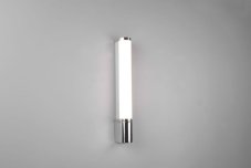 TRIO 284074206 PIERA nástenné svietidlo LED so zásuvkou 8W/850lm 3000K IP44 chróm