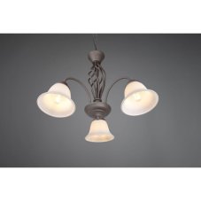 TRIO 101000324 RUSTICA závesné svietidlo D550mm 3xE14 hrdzavá