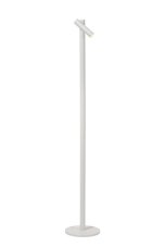 LUCIDE 27703/02/31 ANTRIM stojacia lampa V1200mm LED 2,2W/140lm 2700K IP54 biela, bezdrôtová nabíjacia podložka