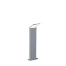 Ideal lux 322551 OUTDOOR STYLE vonkajšie stojanové svietidlo/stĺpik LED V500mm 9W 1050/810lm 3000K IP54 šedá