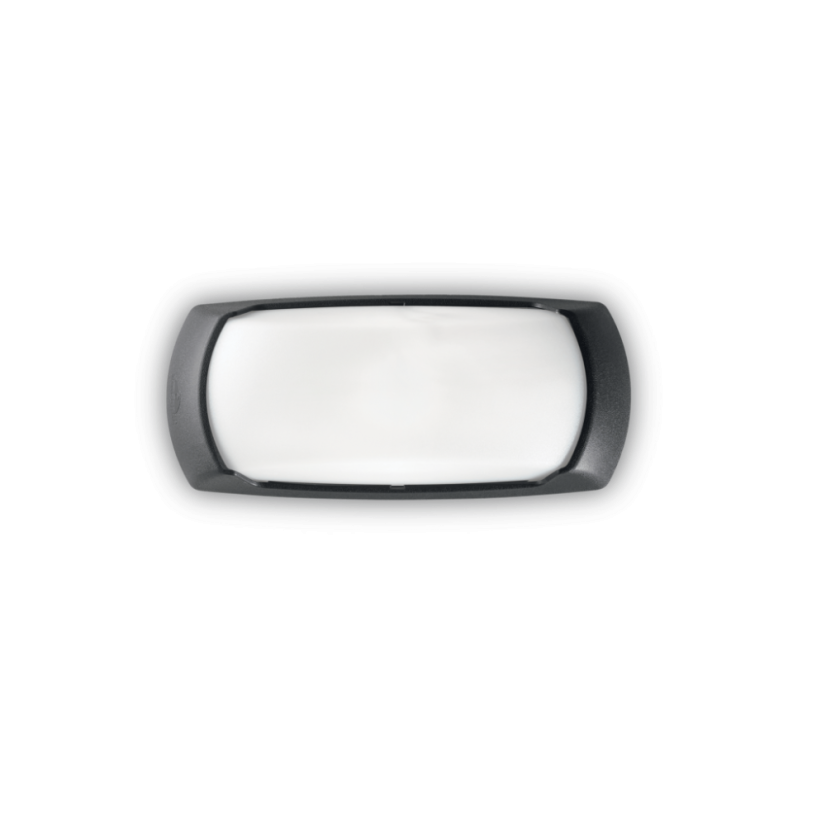 Exteriérové ​​nástěnné svítidlo Ideal lux 123783 France-2 AP1 NERO 1xE27 23W IP66