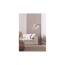 TRIO 419090144 JULIETA stojaca lampa 1xE27 V1560mm čierna, béžová