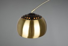 TRIO 411700108 ARGENTINA stojací lampa 1xE27 V2000mm matná mosaz