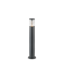 Exteriérové ​​stojanové svítidlo Ideal lux 026992 Tronciu PT1 BIG antracit 1xE27 60W IP44