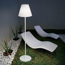 Exteriérové stojanové svietidlo Ideal lux 180953 ITACA PT1 1xE27 60W biela IP44