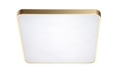 AZZARDO AZ2760 DECOline QUADRO 50 LED CCT GOLD stropné LED svietidlo 60W/5600lm IP20 zlatá