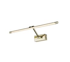 AZzardo AZ2654 DECOline DAVINCI 58 GOLDEN nástěnné LED svítidlo 10W / 705lm IP20 zlatá