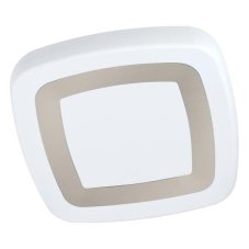 Eglo 99109 RUIDERA Stropné svietidlo LED 480x480mm 22W/2400lm 3000K, biela, strieborná