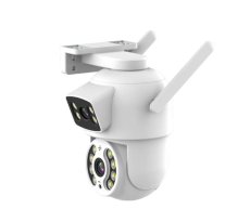 IMMAX 07783L NEO LITE Smart Security vonkajšia kamera DOUBLE 355° 90° WiFi P/T 2x2MP ONVIF