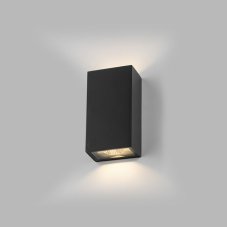 LED2 5100434DT BLOCK vonkajšie nástenné svietidlo LED 2x3W/200lm 3000K IP54 TRIAC antracit