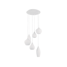 Závesné svietidlo Ideal lux 087818 SOFT SP6 BIANCO 6xE14 40W