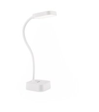 Philips 8719514443815 Rock stolní dotyková lampička LED 5W/90lm 5000K USB prenosní bílá