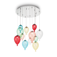 Závesné svietidlo Ideal lux 100951 CLOWN SP12 COLOR 12xG9 28W