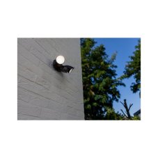 LUTEC 7622221012 SHRIMP exteriérové nástenné svietidlo LED 23,5W 1700lm 4000K IP54 matná čierna