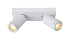 LUCIDE 09930/10/31 TAYLOR Stropné bodové svietidlo GU10 2x5W biela